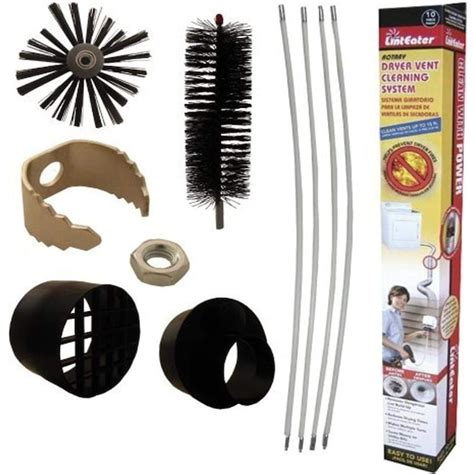 SUPCO Dryer Vent Cleaning Kit (Black) in the Dryer Parts department at ...