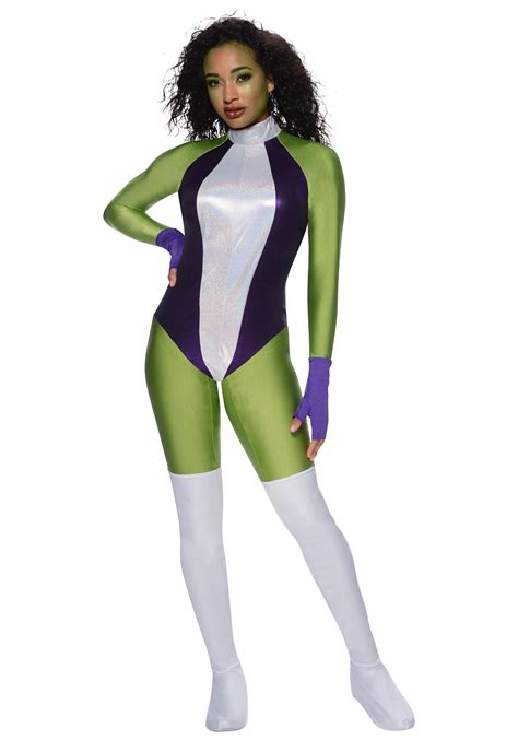 She Hulk Deluxe Women's Costume