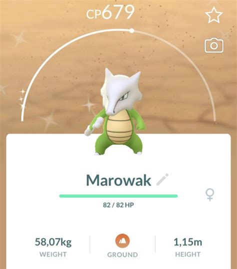 Pokemon Go Shiny Marowak Pokemon Go Trade read Description - Etsy