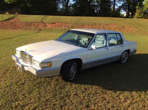 1990 Cadillac DeVille Sedan White FWD Automatic for sale: photos ...