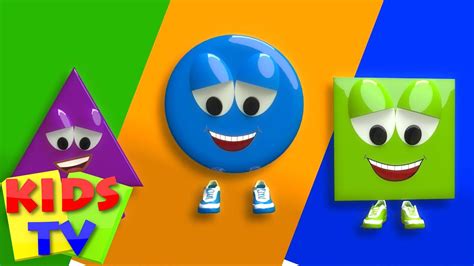 shapes song | shape kids tv | songs for children | nursery rhymes ...