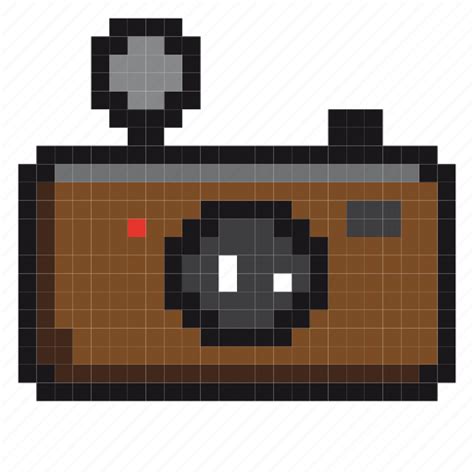 Pixel Art Camera Icon