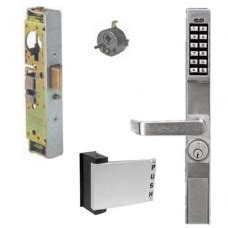 DL1200PPAK Alarm Lock narrow stile electronic pushbutton lock with ...