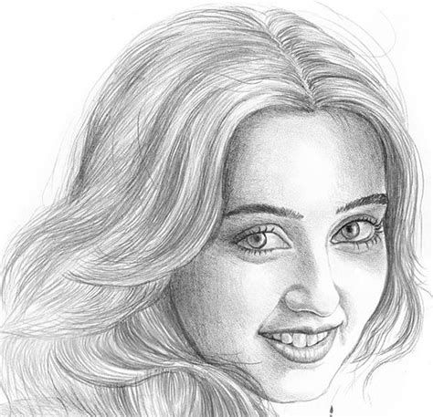 Pencil Drawing Face - bestpencildrawing