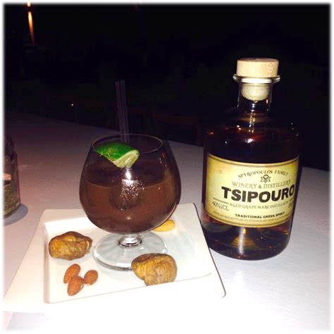 cocktail with aged tsipouro | Flavors, Beverages, Drinks