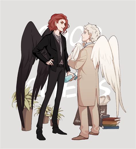 Good Omens fan art collection | Good omens book, Fan art, Best