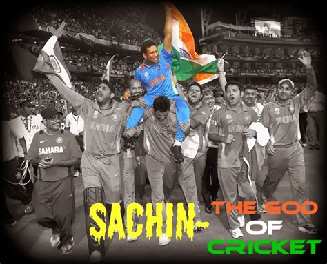 Famous quotes on Sachin Tendulkar (THE GOD OF CRICKET) by others - The ...