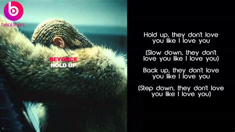 Beyonce - Hold Up Lyrics (Male Voice) - YouTube