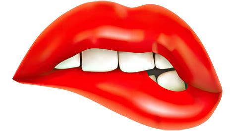 Biting Lip Emoji - what it means and how to use it