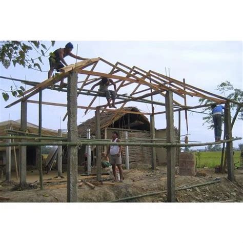 Bamboo House Construction Service at Rs 250/sq ft | वुडन हट कंसट्रक्शन ...