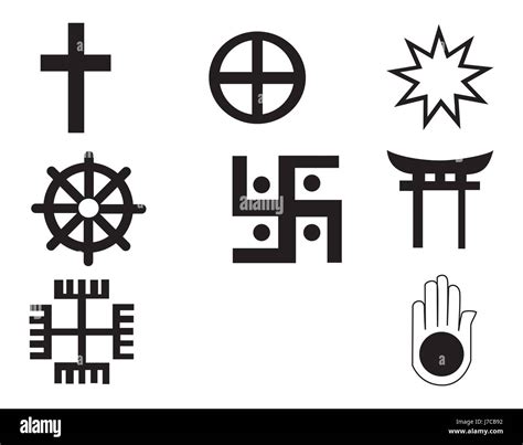 religion religious cult christian christ spiritual pictogram symbol ...