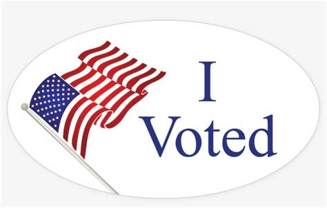 I Voted Sticker Png Clip Art Transparent Stock - Transparent Voting ...