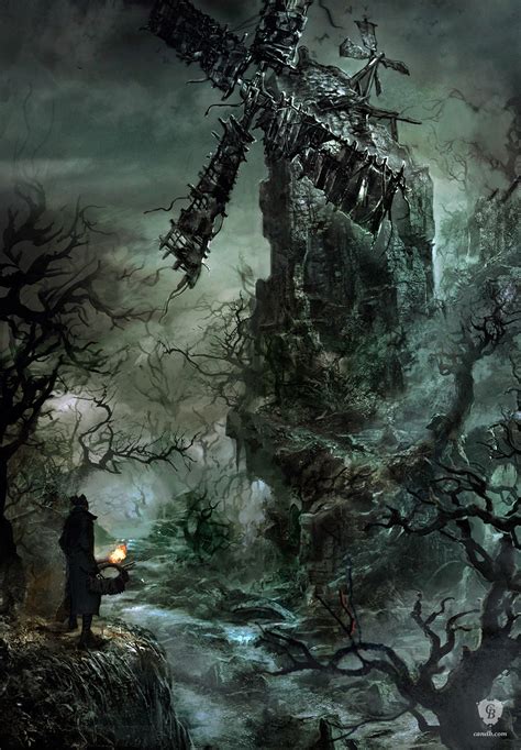 Artwork Forbidden Woods - Bloodborne FromSoftware