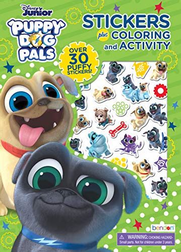 Adorable Puppy Dog Pals Stickers - Perfect for Showing Your Love of ...