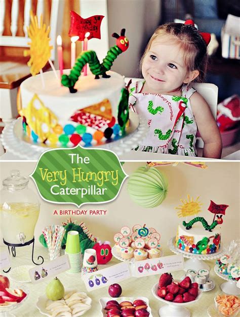 The Very Hungry Caterpillar {Birthday Party} // Hostess with the Mostess®