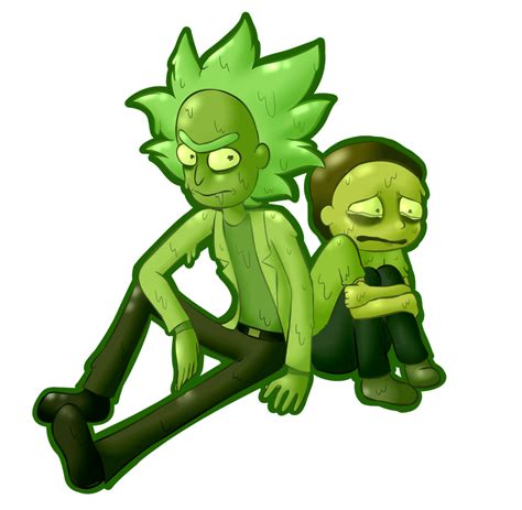 Toxic Rick and Morty by PuppyMintMocha on DeviantArt