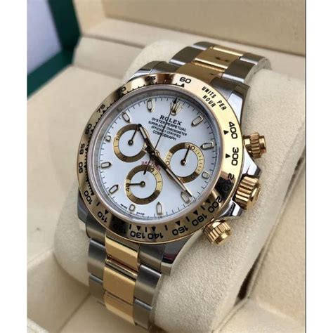 Rolex Chronograph Automatic Two-Tone Men's Watch For Man Rlx-Sg Multi ...