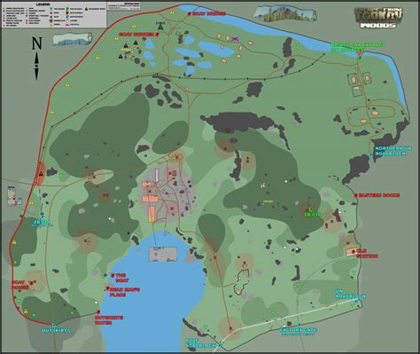 Escape from Tarkov: Everything about the map Forests 2021 - loot ...