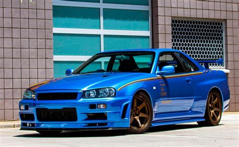 Nissan Skyline GT-R R34 de Paul Walker subastado por más de medio ...