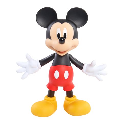 Mickey Mouse 90th Anniversary Poseable Mickey Mouse Figure - Walmart ...