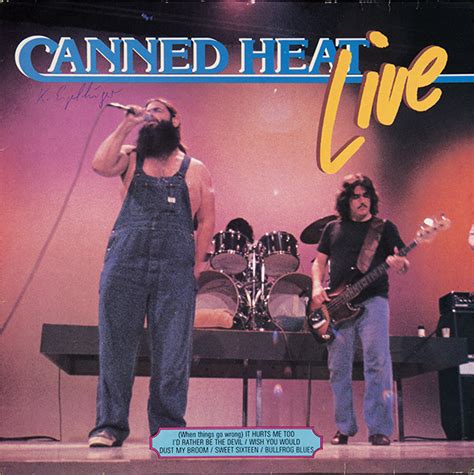 Canned Heat - Live (Vinyl, LP, Album, Stereo) | Discogs