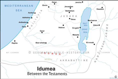 Idumea - Bible History