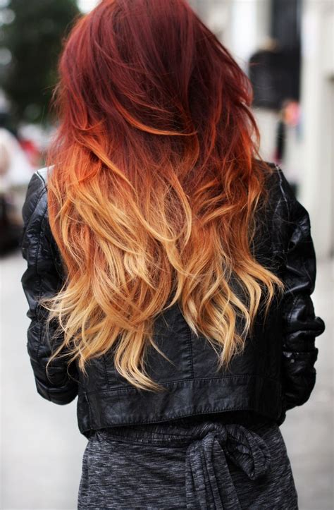 10 Two-Tone Hair Colour Ideas to ‘Dye For’! - PoPular Haircuts | Red ...