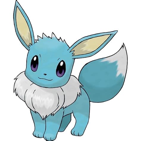 Eevee Vaporeon recolor | Eeveelutions, Eevee, Pokemon