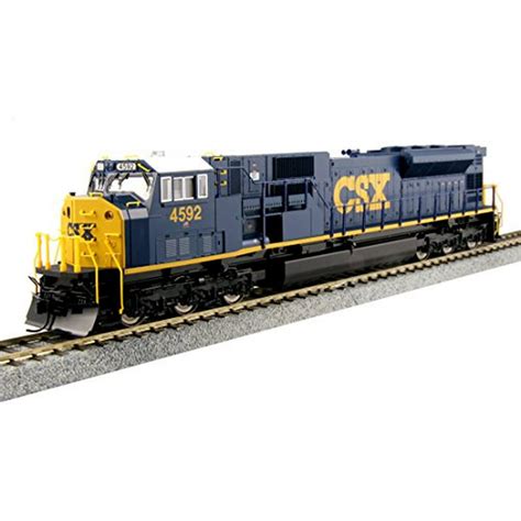 Kato USA Model Train Products #4592 HO EMD SD80MAC CSX"Dark Future ...