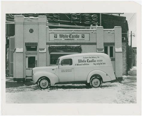 White Castle delivery truck for the Billings Bun Bakery. Located at ...