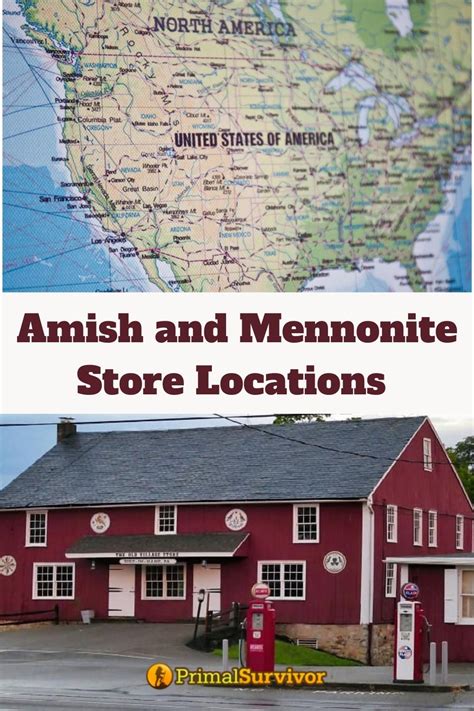 Amish and Mennonite Store Locations: Find a Market Near You