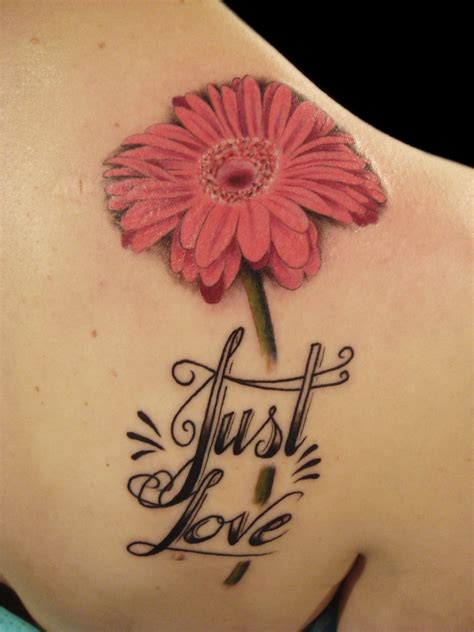 Gerbera Daisy Tattoo | Miguel Angel Custom Tattoo Artist www… | Flickr