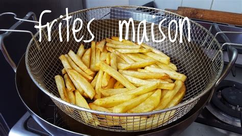 MES FRITES MAISON🥔 - YouTube