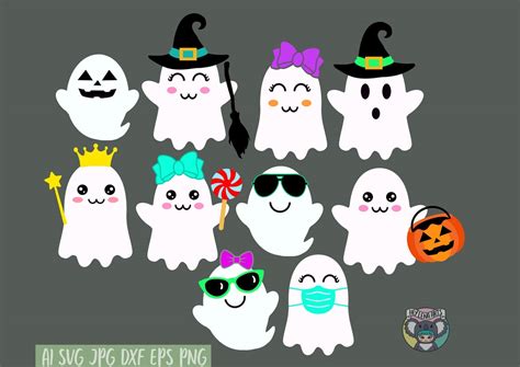 Halloween Svg, Ghost Svg, Hallowen Svg Bundle, Svg Files for Cricut ...