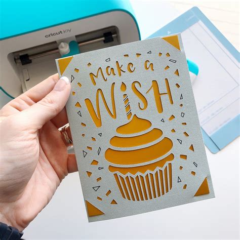 Last-Minute Birthday Card With Cricut Joy - Organized-ish by Lela Burris