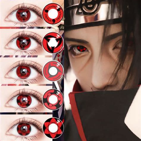 Sasuke Uchiha Mangekyou Sharingan Contacts