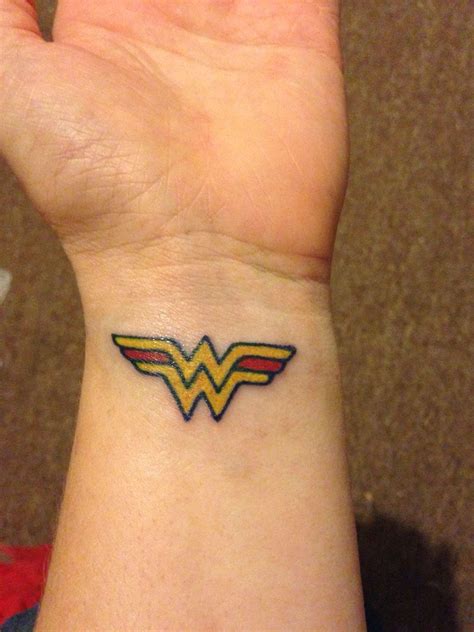 Wonder Woman Logo Tattoo