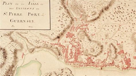 'Unique' 18th Century map of St Peter Port sells for £10k - BBC News