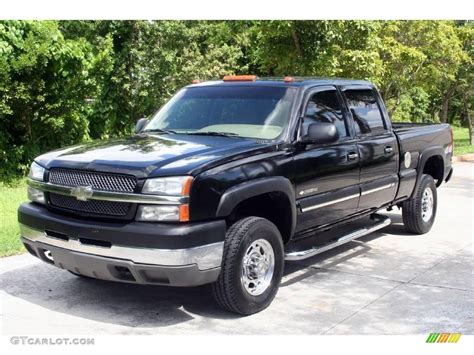 2003 Black Chevrolet Silverado 2500HD LS Crew Cab 4x4 #15914680 ...