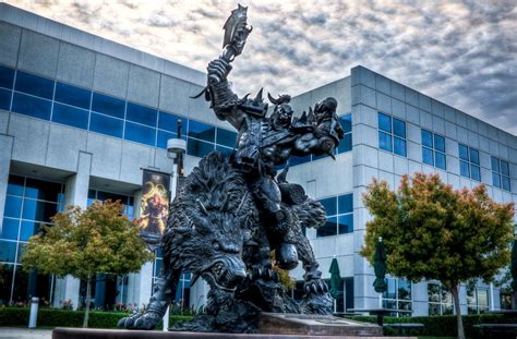 The Orc statue at Blizzard headquarters - World Today News