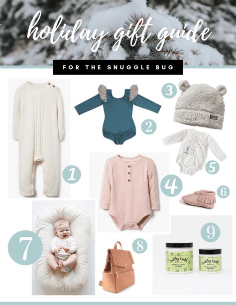 Holiday Gift Guide for the Snuggle Bug - Oak + Oats