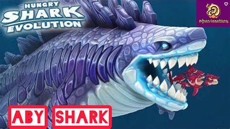 Hungry Shark Evolution| Playing with the Abysshark (Shark from the ...