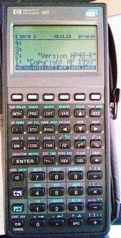 The HP48: the best calculator ever – We Saw a Chicken