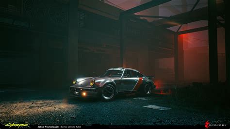 Jakub Przybolewski - Cyberpunk 2077 - Johnny Silverhand's Porsche - 911 ...