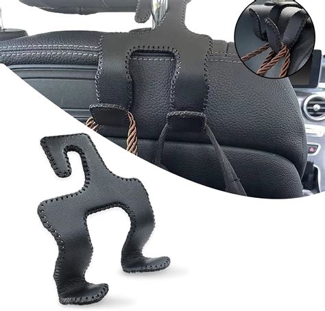 Amazon.com: Ajxn 1 Pack Upgraded Car Purse Hook, 2 in 1 Car Seat ...