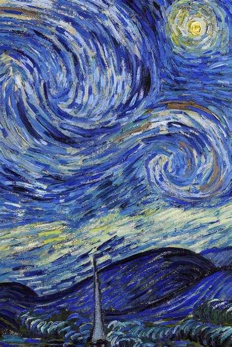 Vincent Van Gogh Starry Night | Starry night van gogh, Vincent van gogh ...