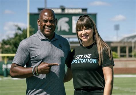 Photos of Brenda Tracy Who Accuses of Michigan State HC Mel Tucker of ...