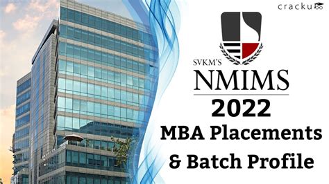 NMIMS MBA Placement Report 2022 | NMIMS Mumbai Admission Criteria - YouTube