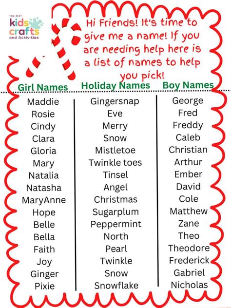 How to Name Your Elf on the Shelf + Elf Name Ideas Printable List