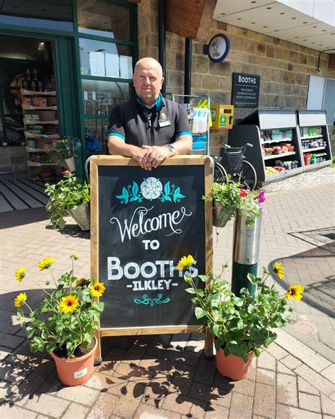 Booths Supermarket on Twitter: "Paul at Ilkley is ready to greet our ...